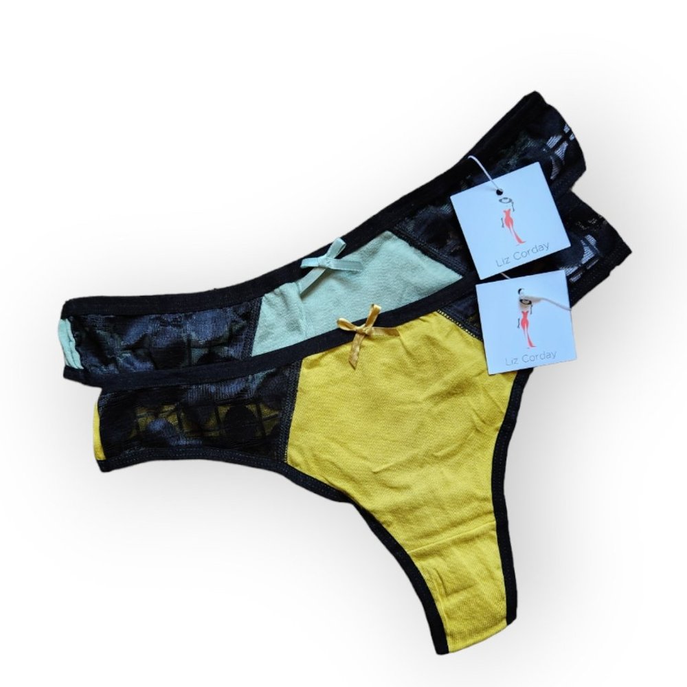 Liz Corday women's panties Size Large NWT